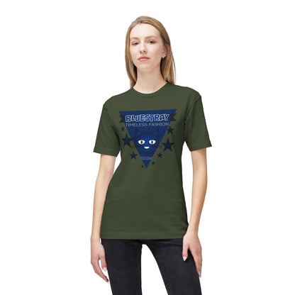 Bluestray Triangle Graphic T-Shirt — Timeless Fashion Cat Eyes Design