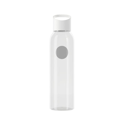 Bluestray Logo Water Bottle — Clear Reusable Bottle with Star & Flame Emblem