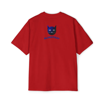 Bluestray Cat Tee — Graphic Men's Oversized T-Shirt