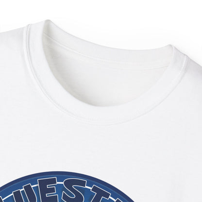 Bluestray Cat T‑Shirt — Blue Star Graphic Tee