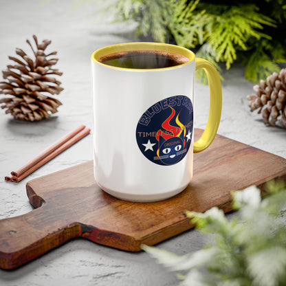 Bluestray Cat Logo Mug — Colorful 11oz/15oz Ceramic Coffee Cup