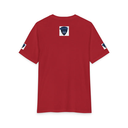 Bluestray Cat Shield T-Shirt — Retro Navy Crest Tee