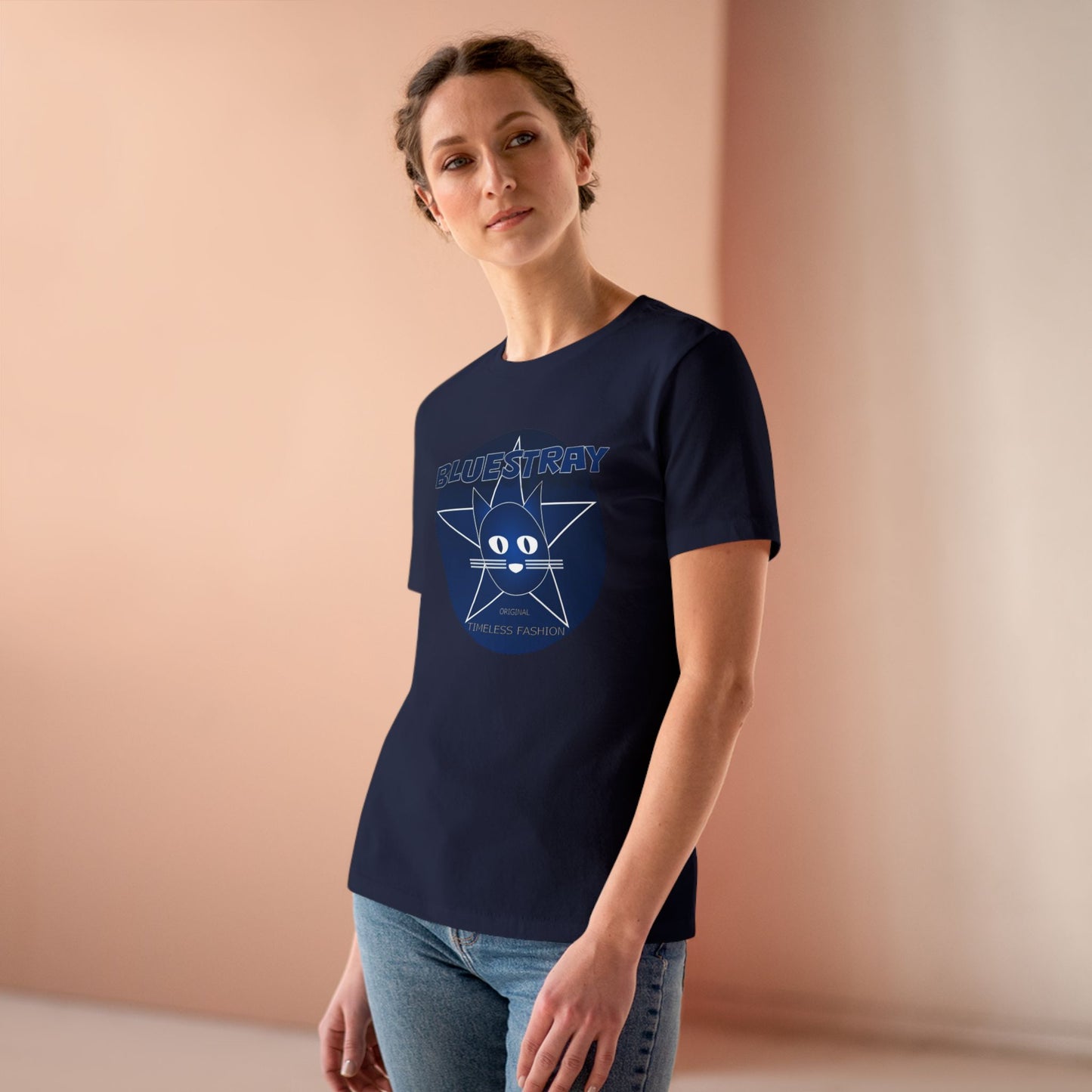 Bluestray Cat Graphic Tee — Women's Cat Lover T-Shirt