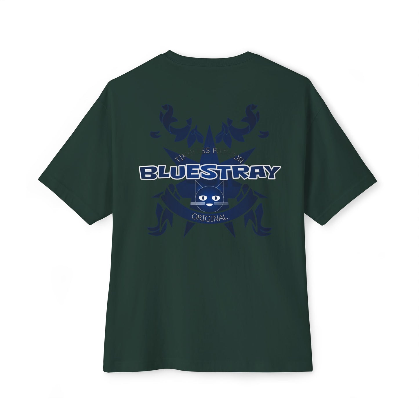Bluestray Crab Graphic Tee — Oversized Boxy T‑Shirt