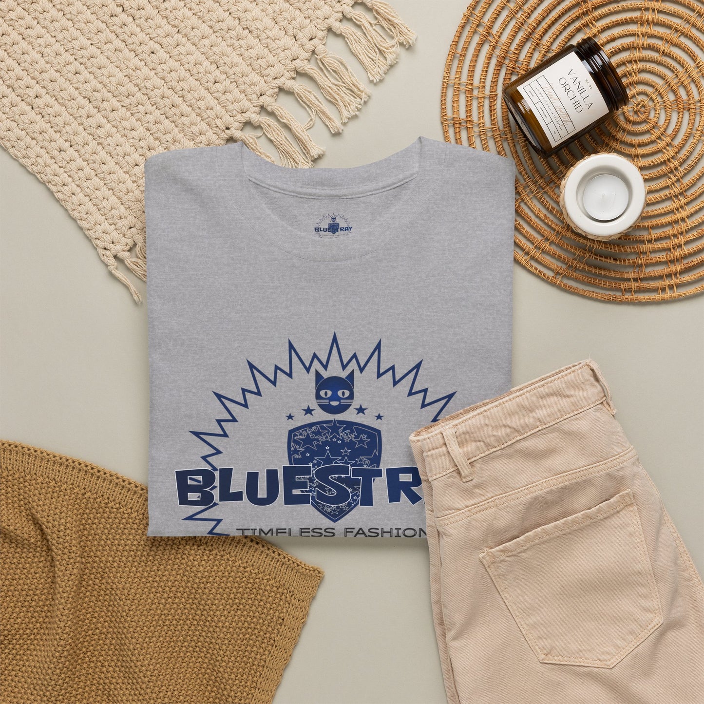 Bluestray Vintage Logo Tee — Timeless Fashion Graphic T-Shirt