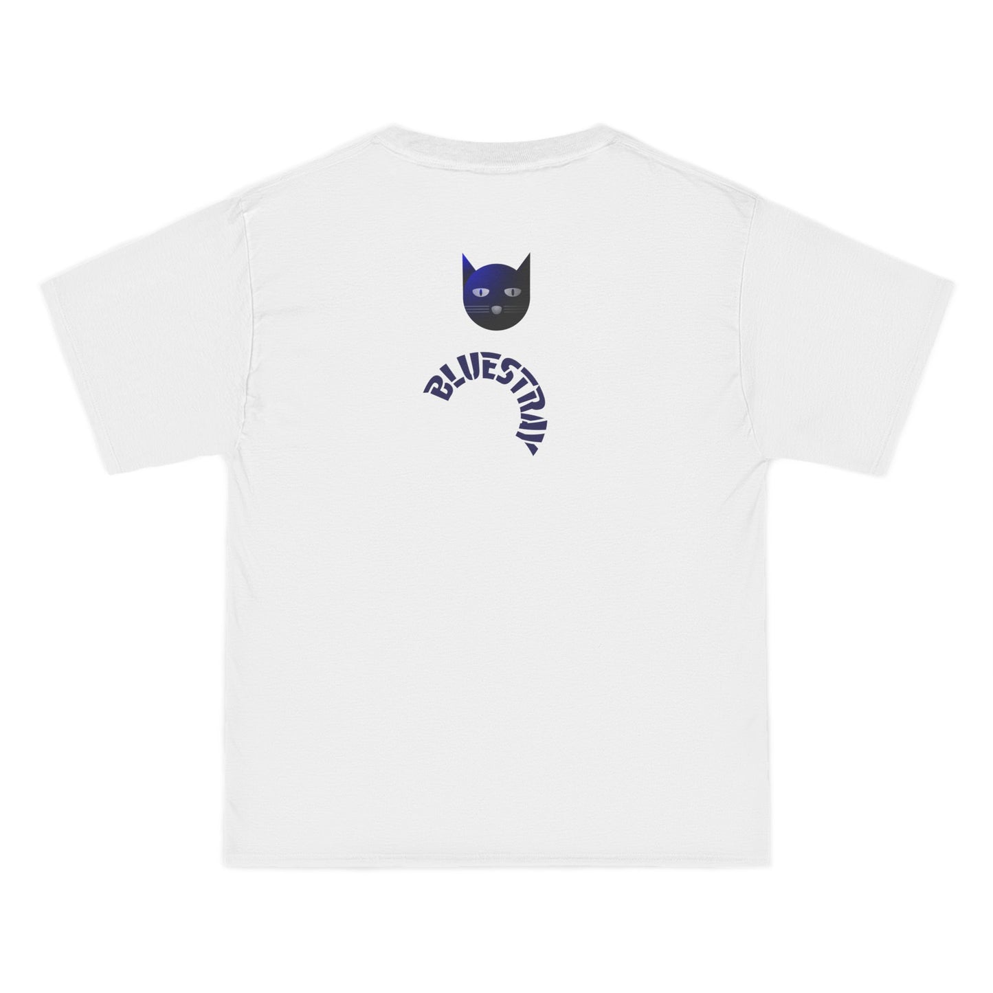 Bluestray Cat Graphic T-Shirt — 'BluesTown' Fashion Tee