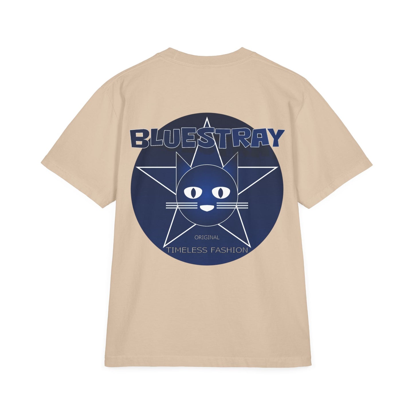 Bluestray Star Cat T-Shirt — Retro Graphic Tee