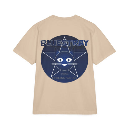 Bluestray Star Cat T-Shirt — Retro Graphic Tee