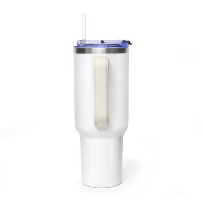 40oz Vacuum Tumbler — Bluestray Cat Logo Insulated Travel Mug