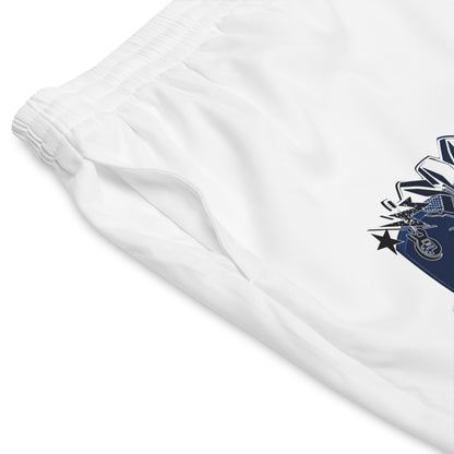 Beach Shorts — Bluestray Crest Graphic Swim Trunks