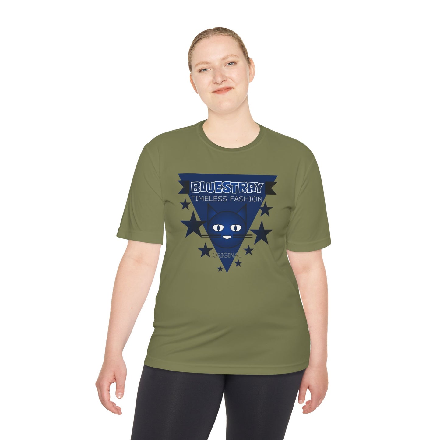 Bluestray Timeless Fashion Tee — Retro Triangle Star Graphic