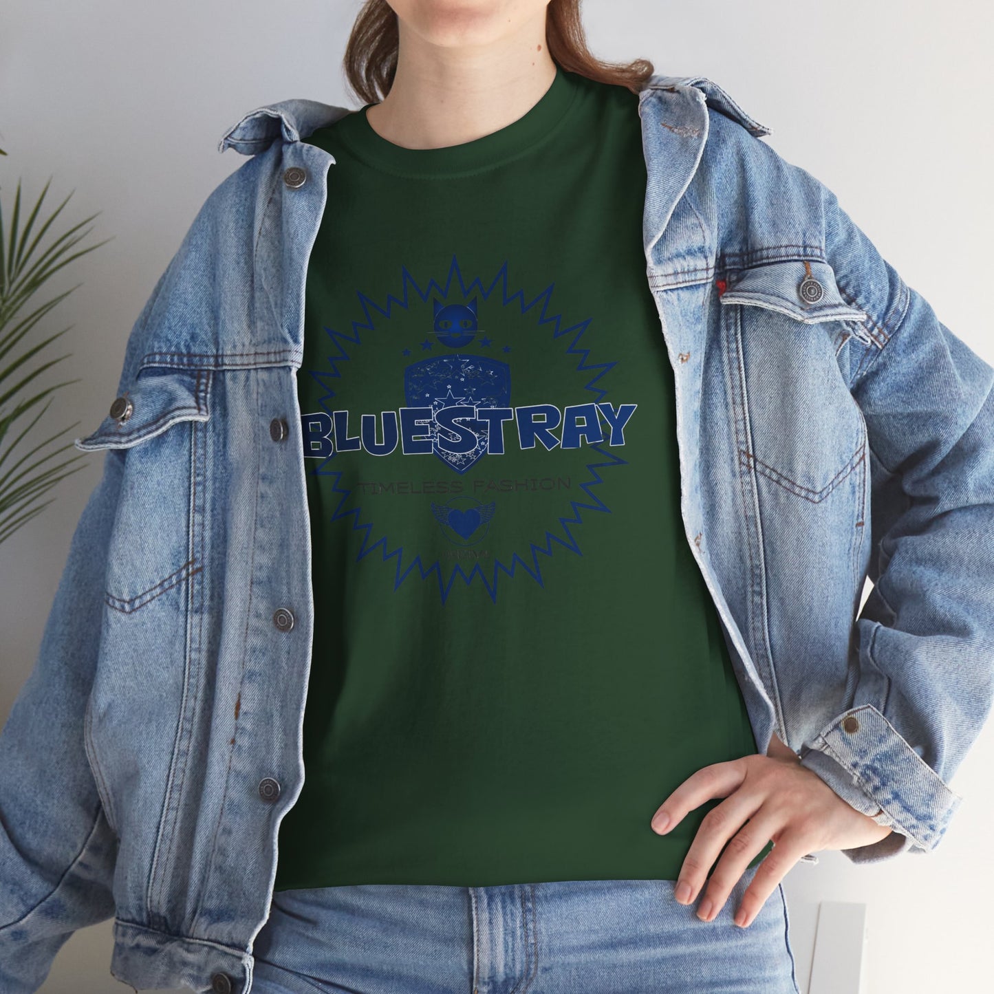 Bluestray Vintage Logo Tee — Timeless Fashion Graphic T-Shirt