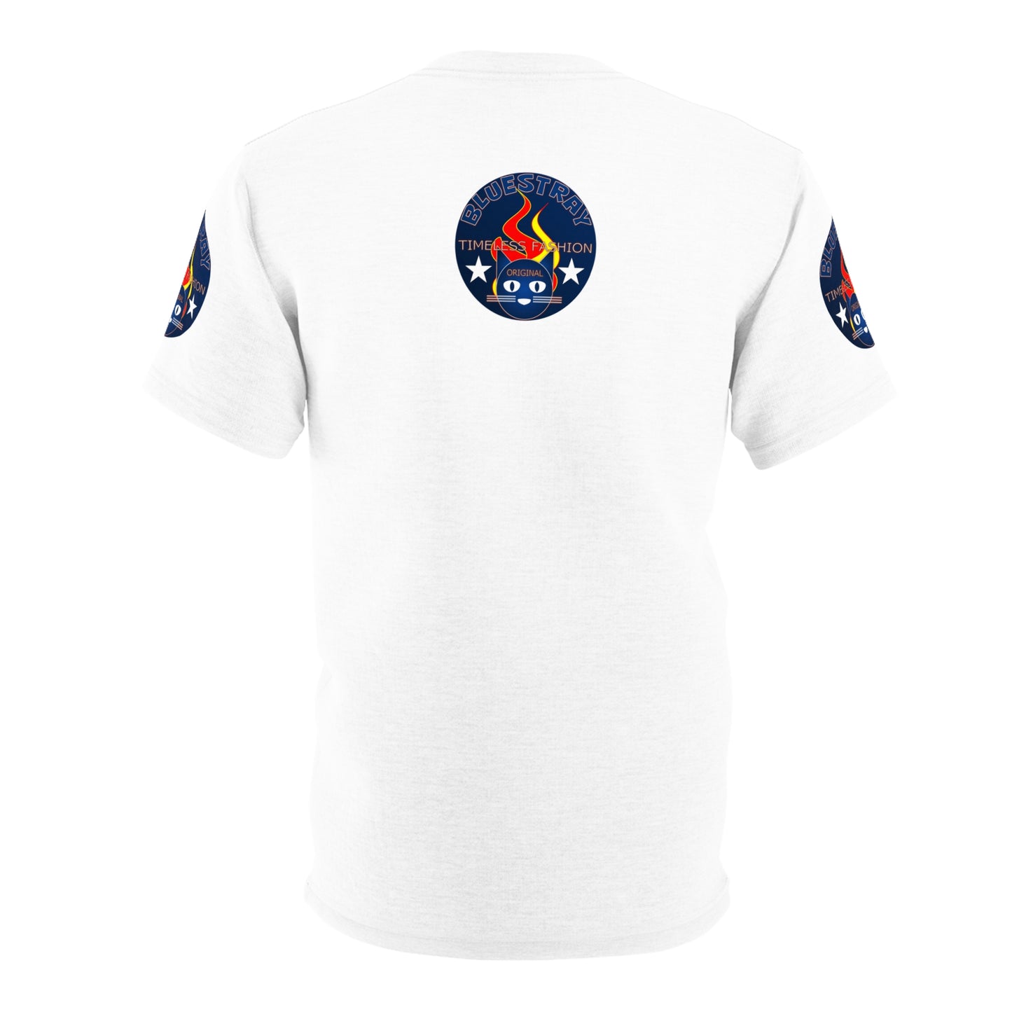 Bluestray Cat Flame Logo Tee — Vintage Timeless Fashion Graphic T-Shirt