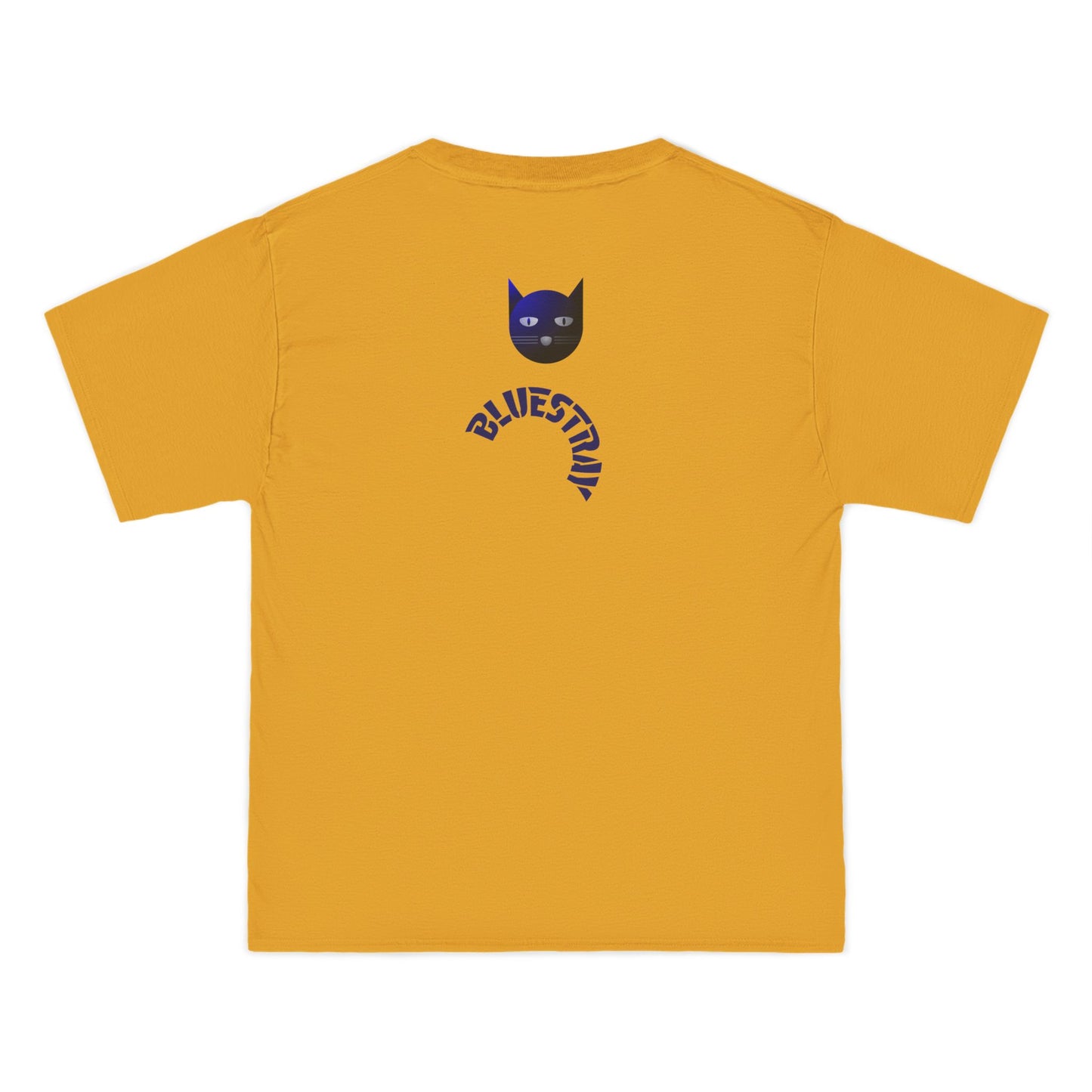 Bluestray Cat Graphic T-Shirt — 'BluesTown' Fashion Tee