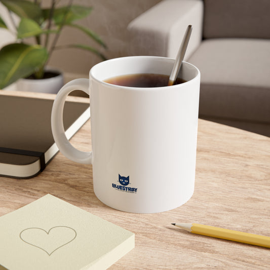 Ceramic Mug — Bluestray Cat Logo 11oz