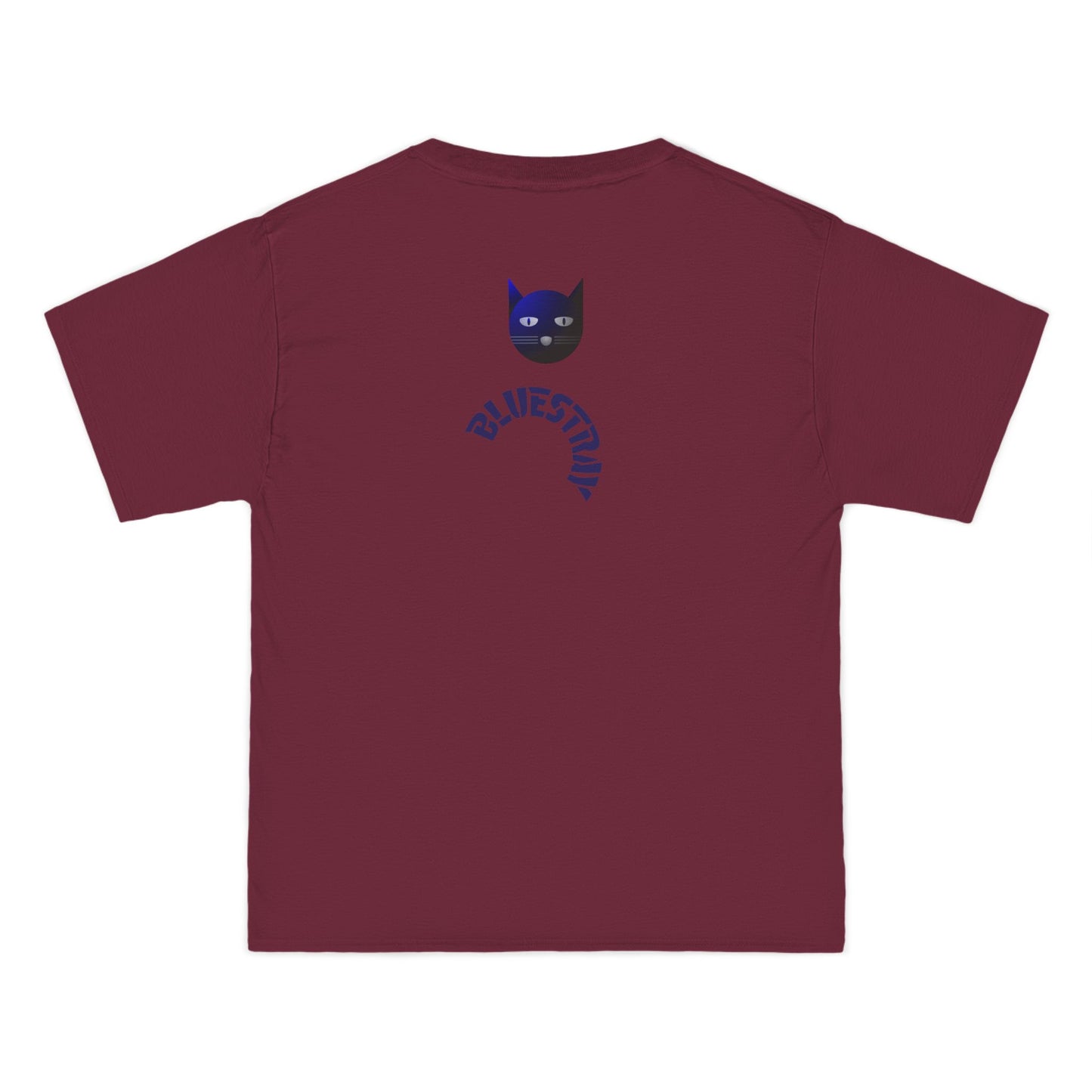 Bluestray Cat Graphic T-Shirt — 'BluesTown' Fashion Tee