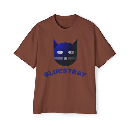 Bluestray Cat Tee — Graphic Men's Oversized T-Shirt
