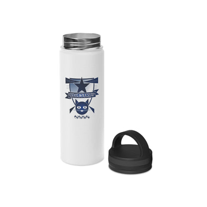 Bluestray Star Cat Stainless Steel Water Bottle — Insulated Travel Bottle with Handle Lid