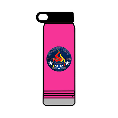 32oz Bluestray Water Bottle — Patriotic Flame Firefighter Emblem