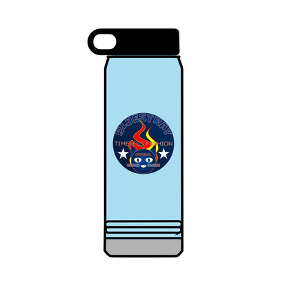 32oz Bluestray Water Bottle — Patriotic Flame Firefighter Emblem