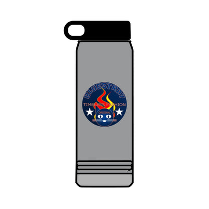 32oz Bluestray Water Bottle — Patriotic Flame Firefighter Emblem