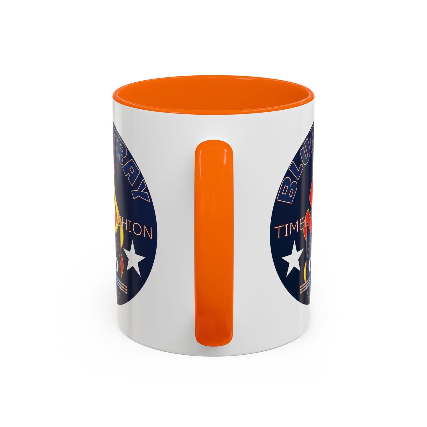 Bluestray Timeless Fashion Accent Coffee Mug — Retro Cat Logo 11/15oz