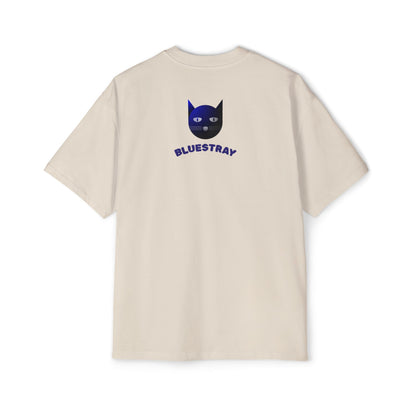 Bluestray Cat Tee — Graphic Men's Oversized T-Shirt