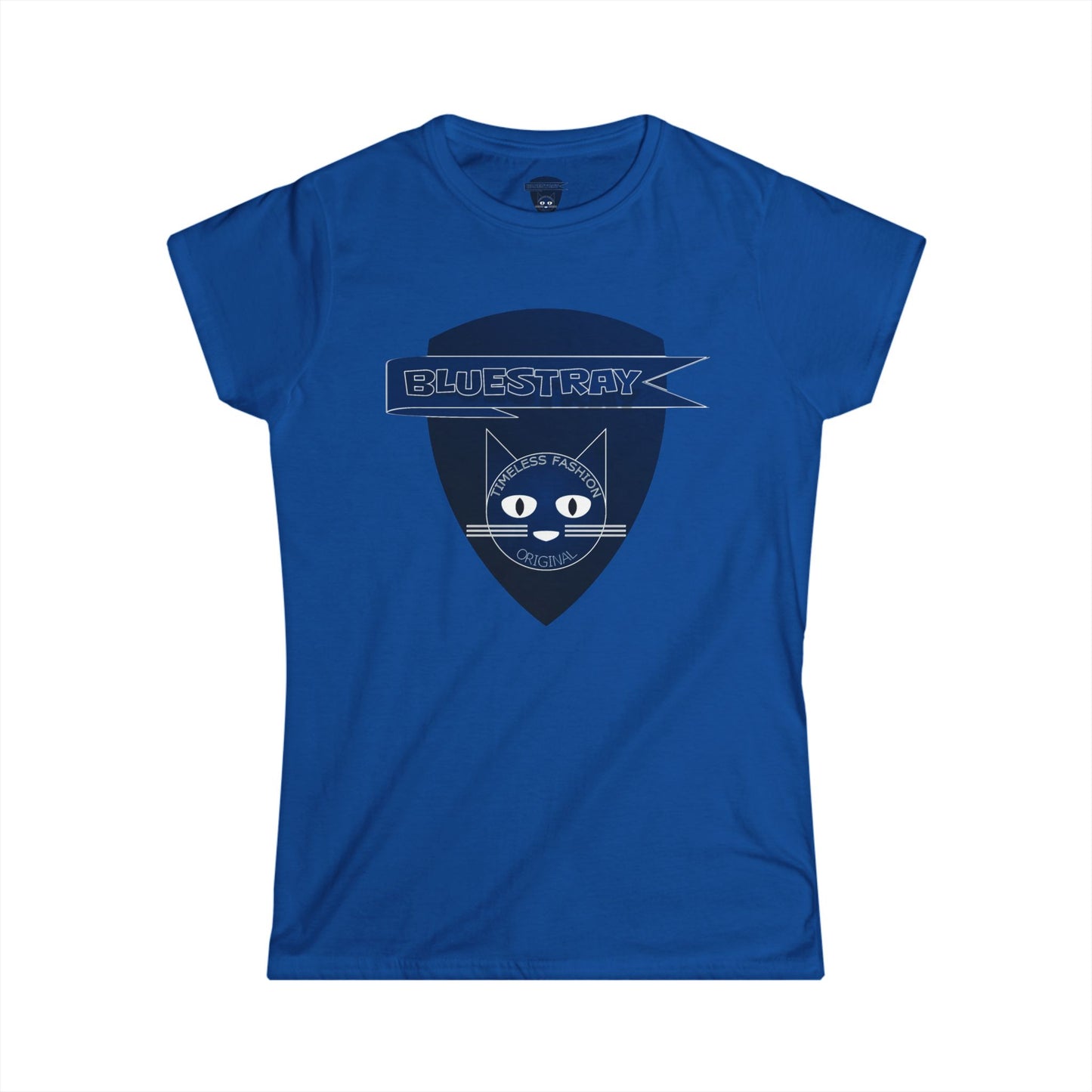 Bluestray Cat Logo Tee — Women's Graphic T-Shirt