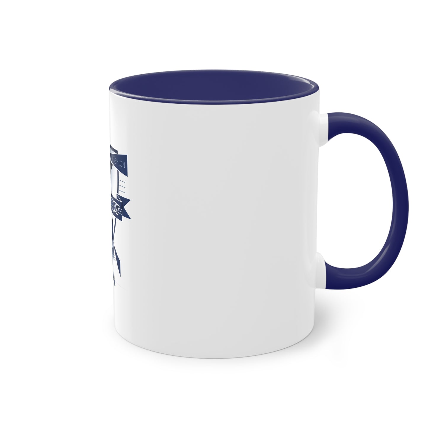 Bluestray Cat Crest Coffee Mug — Two-Tone 11oz