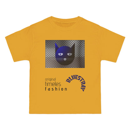 Bluestray Cat Graphic T-Shirt — 'BluesTown' Fashion Tee