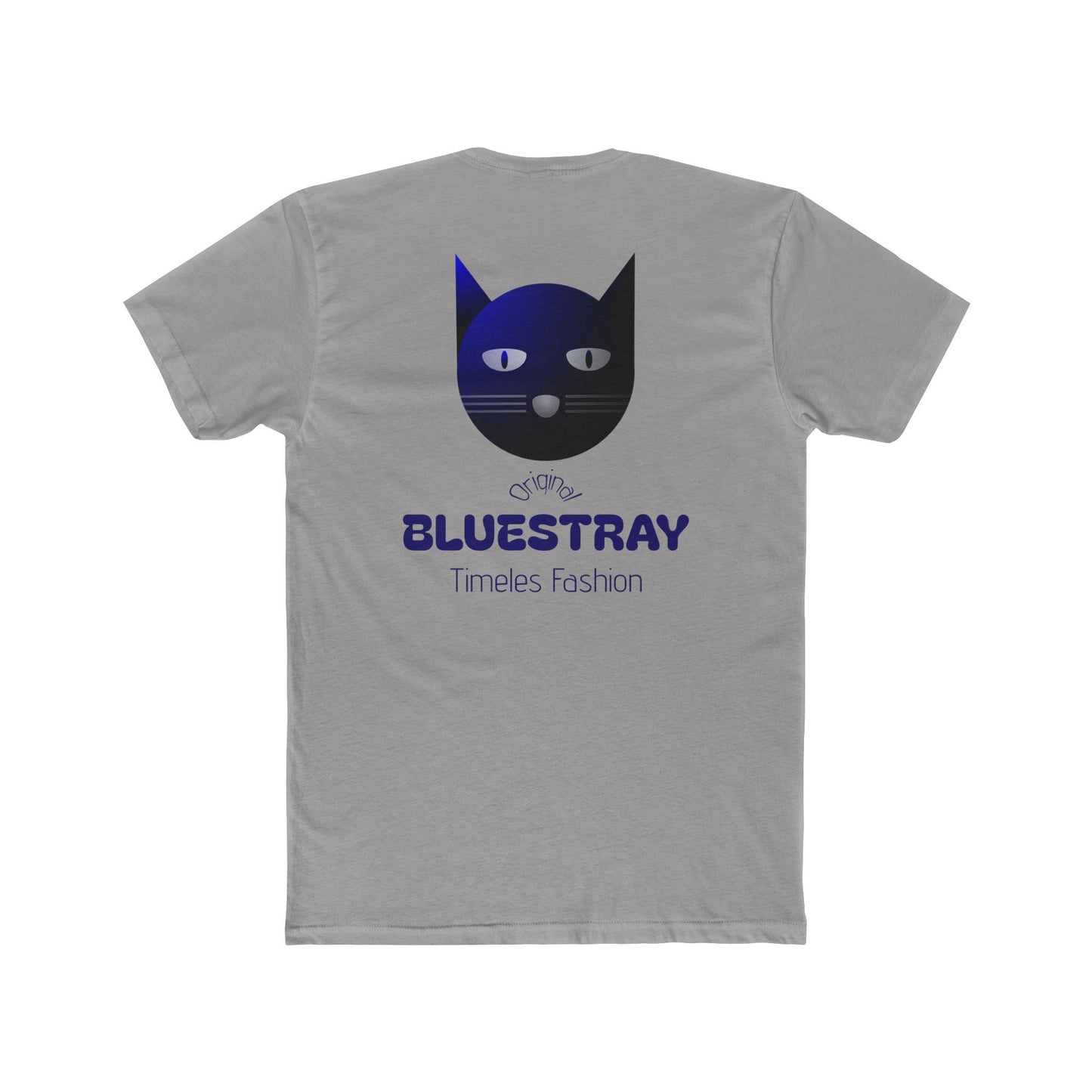 Bluestray Cat Graphic Tee — Timeless Fashion Cotton T‑Shirt