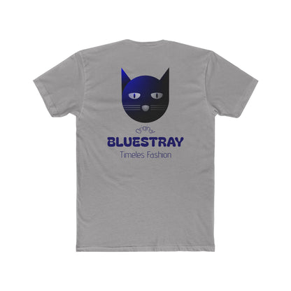 Bluestray Cat Graphic Tee — Timeless Fashion Cotton T‑Shirt