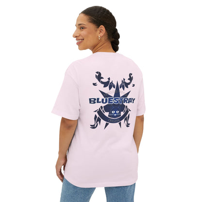 Bluestray Crab Graphic Tee — Oversized Boxy T‑Shirt