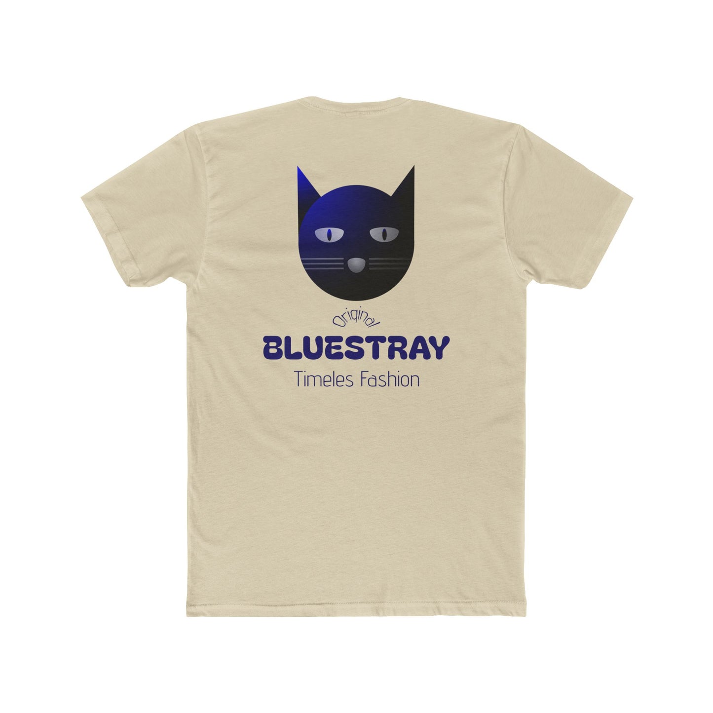 Bluestray Cat Graphic Tee — Timeless Fashion Cotton T‑Shirt