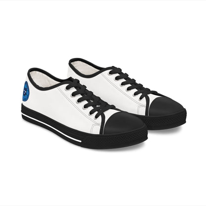 White Women's Low Top Bluestray Sneakers — Classic Casual Canvas Shoes