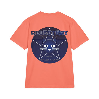 Bluestray Star Cat T-Shirt — Retro Graphic Tee