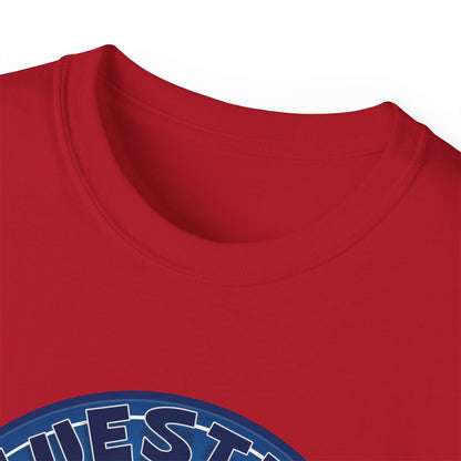 Bluestray Cat T‑Shirt — Blue Star Graphic Tee
