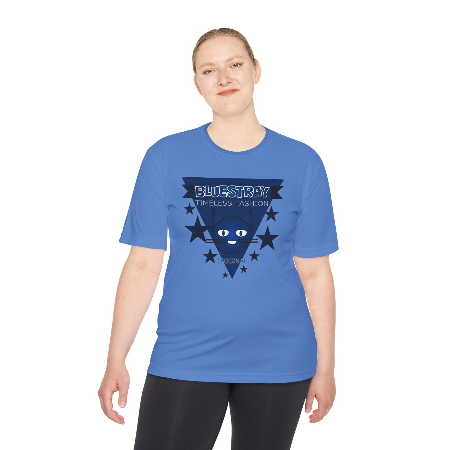 Bluestray Timeless Fashion Tee — Retro Triangle Star Graphic