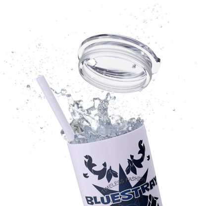 Bluestray Crab Skinny Tumbler — 20oz Stainless Travel Cup with Straw