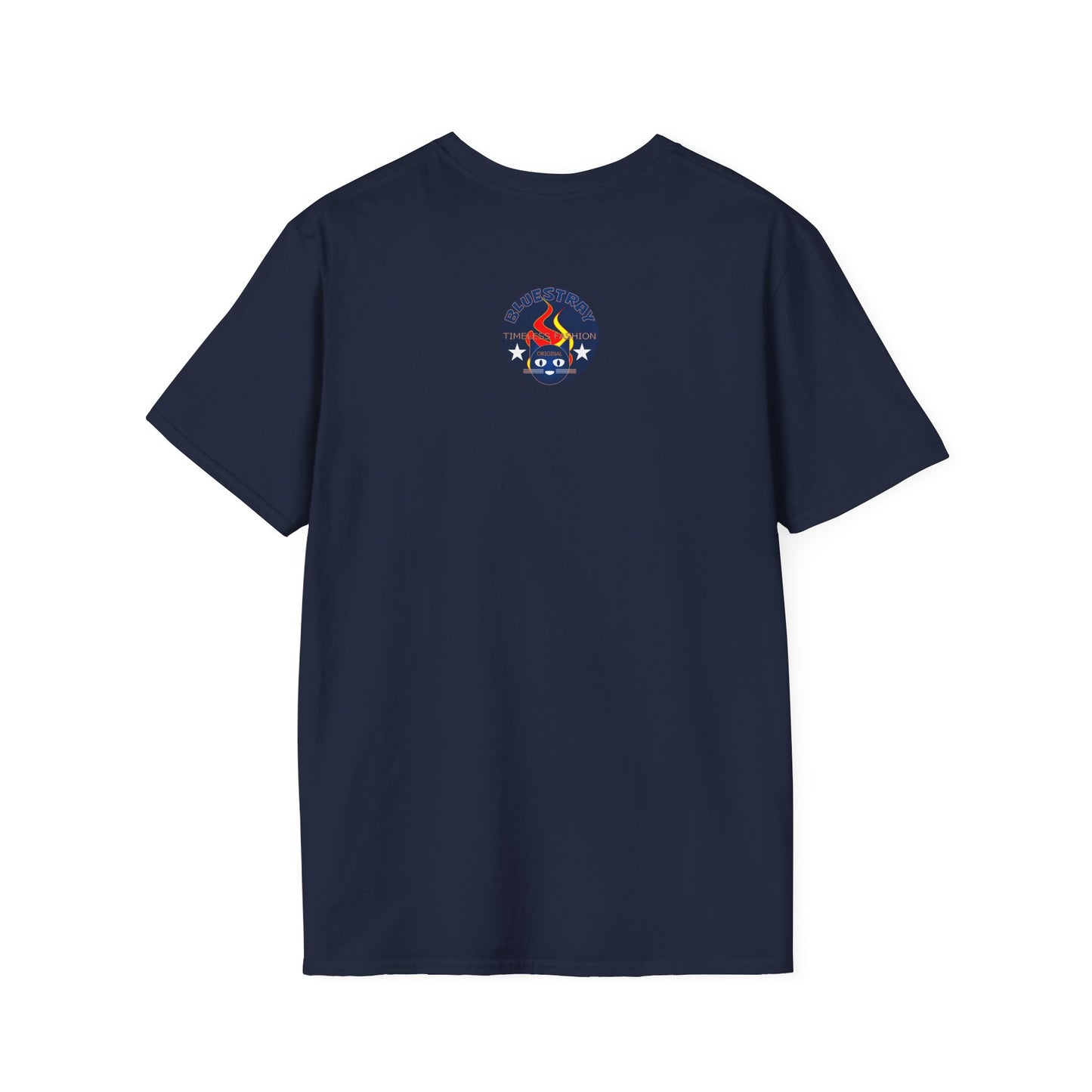 T-Shirt — Bluestary Timeless Fashion Graphic Tee (Flame Logo)