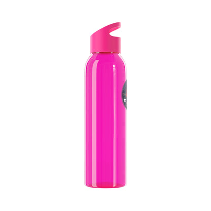 Sky Water Bottle — Clear Reusable Bottle with Nautical Bluestray Logo