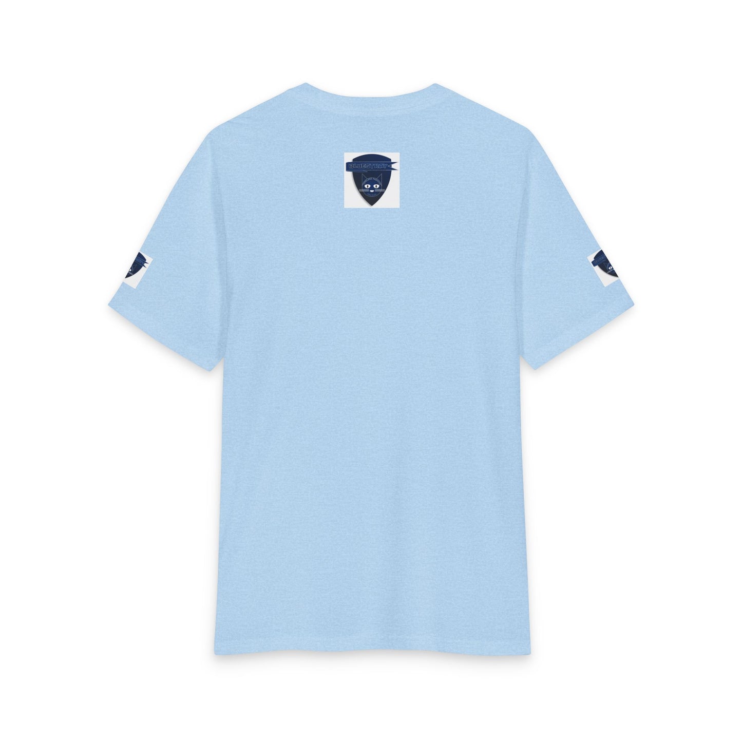 Bluestray Cat Shield T-Shirt — Retro Navy Crest Tee