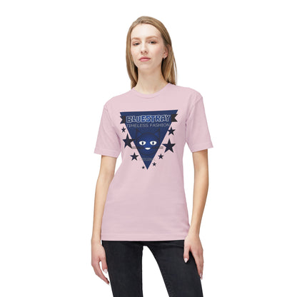 Bluestray Triangle Graphic T-Shirt — Timeless Fashion Cat Eyes Design