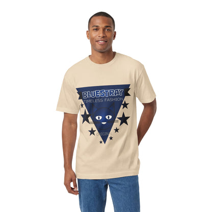 Bluestray Timeless Fashion Tee — Vintage Cat Triangle Logo T‑Shirt