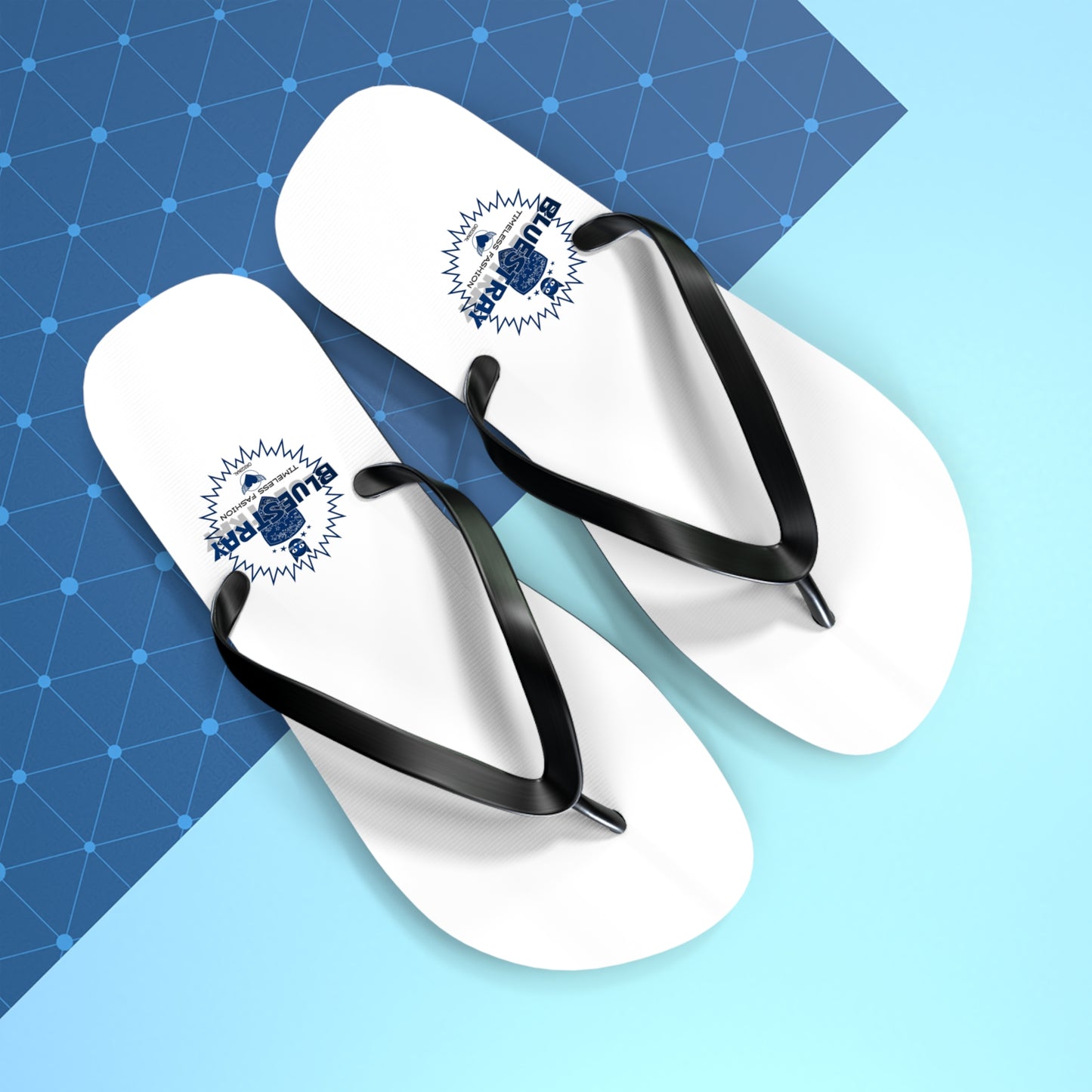 Patriotic Sunburst Flip Flops – Bluestray Beach Sandals