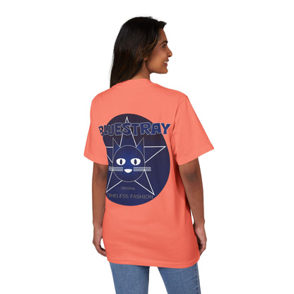 Bluestray Star Cat T-Shirt — Retro Graphic Tee
