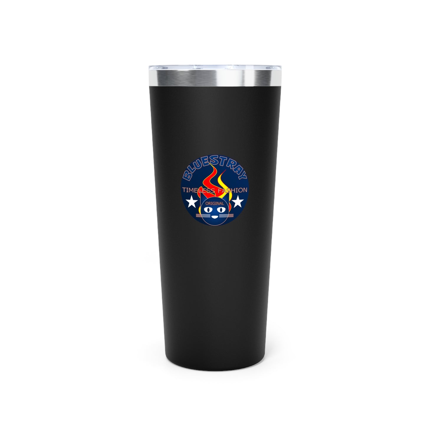 22oz Insulated Tumbler — Bluestray Mascot “Firestation” Team Logo