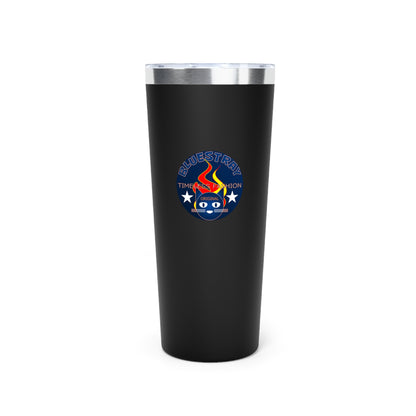 22oz Insulated Tumbler — Bluestray Mascot “Firestation” Team Logo