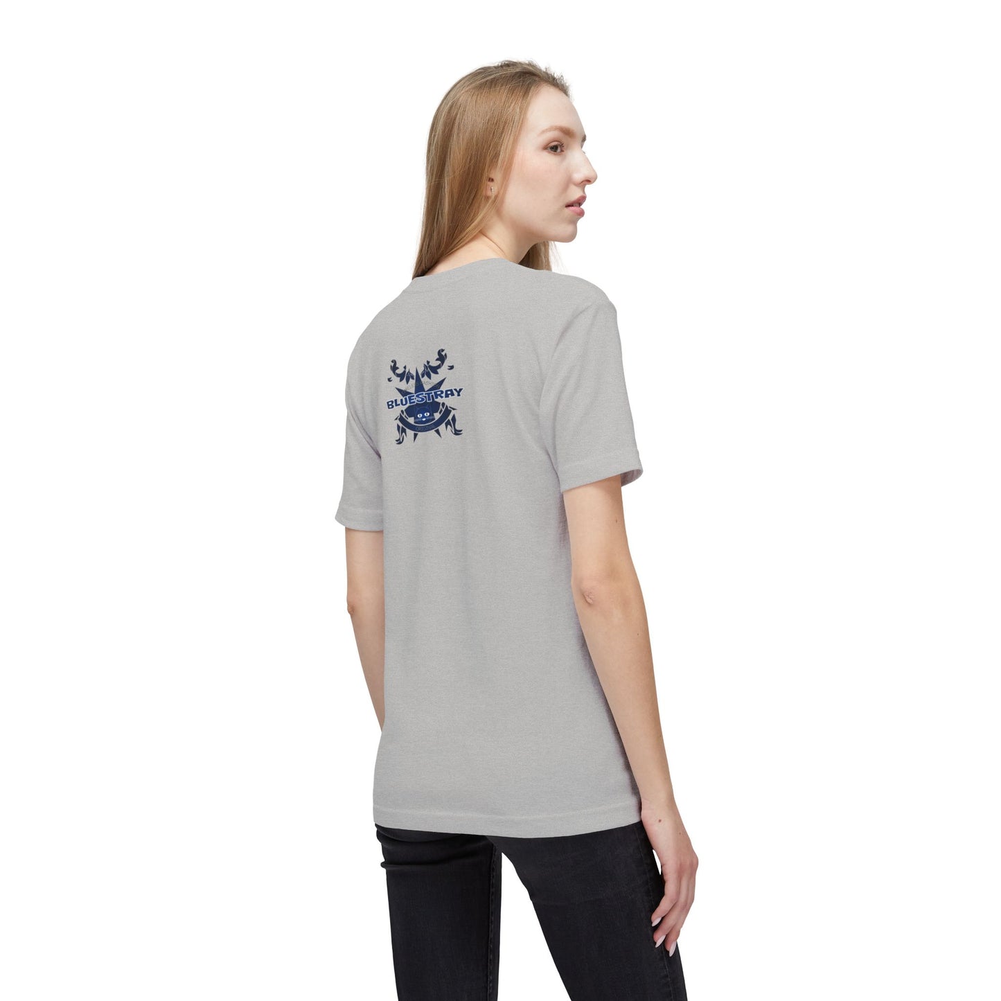 Bluestray Crab Logo T-Shirt — Nautical Beach Casual Tee