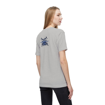 Bluestray Crab Logo T-Shirt — Nautical Beach Casual Tee